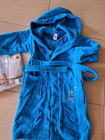 одежда оптом дордой: Махровый халат.Германия.Новый.Последний размер.На рост — 5