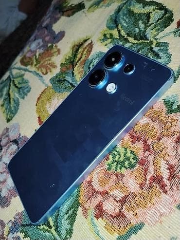 айфоны в киргизии: Redmi, Redmi Note 13, Б/у, 256 ГБ, цвет - Синий, 2 SIM — 3