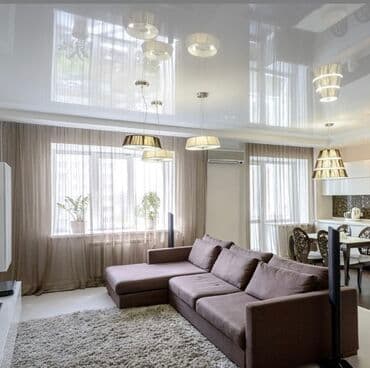 стоимость натяжных потолков: Натяжной потолок Глянцевое, Матовое, 3D потолки Гарантия, Бесплатная консультация, Бесплатный замер — 6