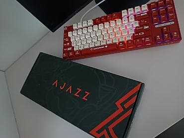 hyperx fps: Клавиатура, Ajazz, Механическая, Проводное подключение, Размер: 80% — 2
