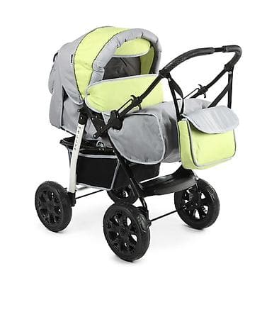 детская коляска б: Коляска, Другой бренд, цвет - Серебристый, Б/у, Платная доставка — 4