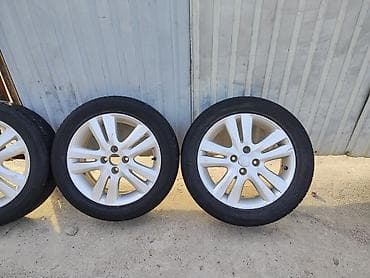 195 14 с: Колеса в сборе 195 / 55 / R 16, Лето, Б/у, Комплект, Легковые, Литые, отверстий - 4 — 4