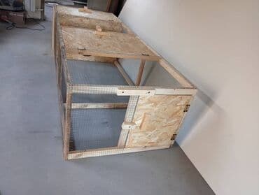 Мини курятник длина 2 м ширина 75 высота 50 см доставка по городу
