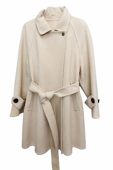 s: Женское полупальто из плотной шерстяной ткани. Особенности: материал — 8