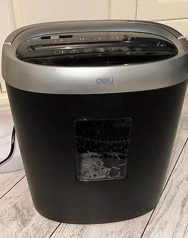 подошел: Шредер от компании deli оригинал.Новый все документы и коробка имеются — 1