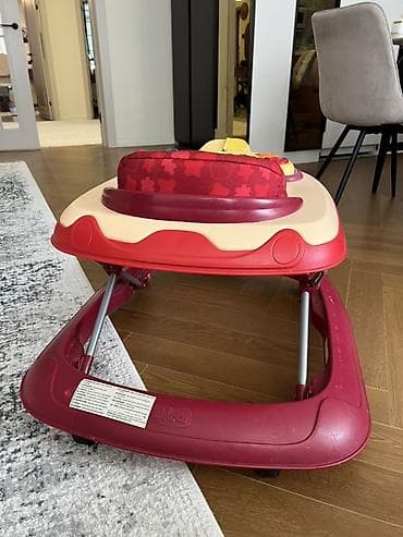 ходунки чико: Ходунки Chicco с музыкальной игровой панелью - Цвет: бордово-красный — 3