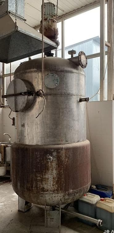 Оборудование для производства: Реактор-смеситель промышленный из нержавеющей стали Вирикоп Описание — 2