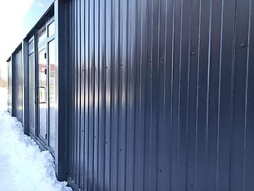 сараи кашары: Профнастил для забора, фасада и кровли - Тип: стальной профнастил — 6