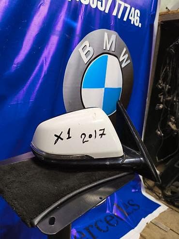 x1: Боковое правое Зеркало BMW Б/у, Оригинал — 1