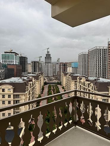 3: 3 комнаты, 96 м², Асанбай мкр Элитка, 13 этаж, Дизайнерский ремонт — 1