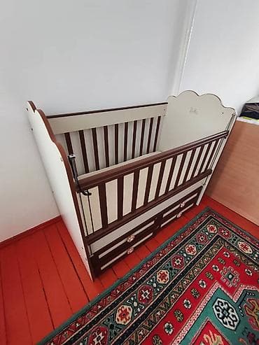 пос: Манеж-кровать, Б/у, С комодом — 3