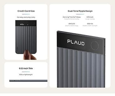 PLAUD Note Pro - это умный AI‑диктофон с расшифровкой речи, который — 2