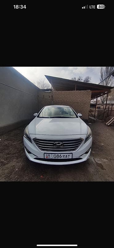 тойота раннер: Hyundai Sonata: 2016 г., 2 л, Автомат, Газ, Седан — 1
