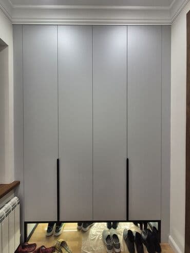 Шкафы для одежды: Шкаф для одежды, Новый, Прямой, ЛДСП — 12