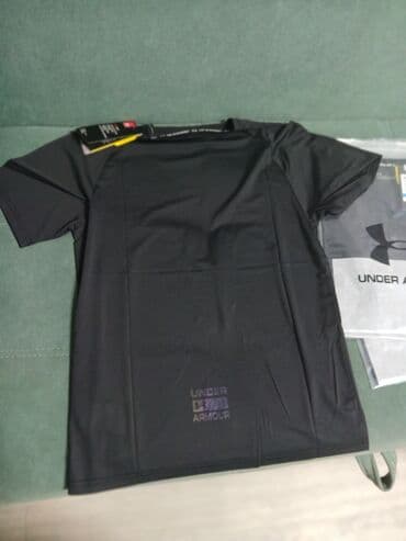пакет одежды: Мужская футболка, L, Under Armour, Новый, цвет - Черный, Самовывоз, Бесплатная доставка, Платная доставка — 3