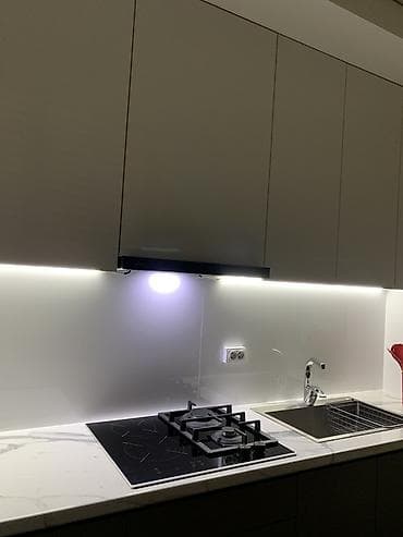 пластик для потолка: Кухонный гарнитур - Материал: ЛДСП,матовый. Фартук глянцевый, акрил — 1