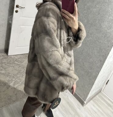 электронный тесме бишкек: Шуба, Норка, Короткая модель, L — 2