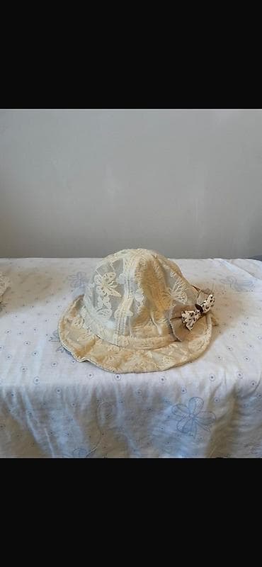 Шляпа, Панама, Лето, Хлопок, С бантом