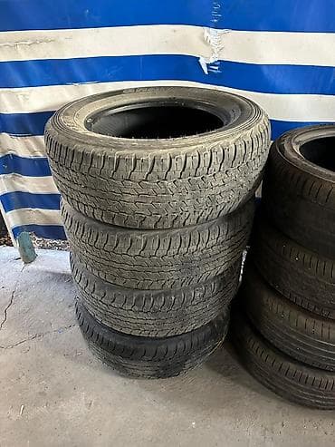 suv: Шины 265 / 60 / R 18, Всесезонная, Б/у, Комплект, Внедорожные (АТ/МТ), Япония, DUNLOP — 1