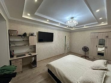 ищу квартиру мкр джал: 3 комнаты, 100 м², Элитка, 6 этаж, Дизайнерский ремонт — 1