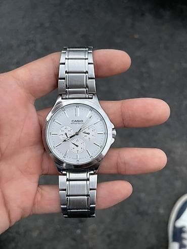 casio edifice: Наручные часы Casio в классическом металлическом исполнении. Модель с — 1
