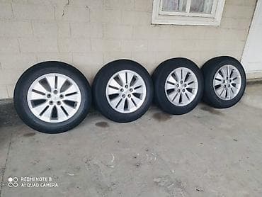 запаска hyundai: Колеса в сборе 225 / 65 / R 17, Лето, Б/у, Комплект, Литые, отверстий - 5 — 2