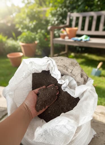 удобрение гумин: Плодородная почвосмесь/грунт в мешках - Фракция: мелкая — 2