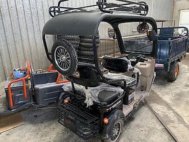 Мотороллеры муравей: Трицикл пассажирский с козырьком 
Новый гарантия 3 месяца 
Хит 2026 — 3