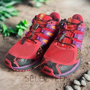 сапог талас: Мужские кроссовки, 40, Salomon, Б/у, цвет - Красный, Самовывоз, Платная доставка — 2