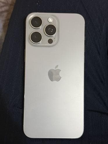 8 pro: IPhone 15 Pro Max, Б/у, 256 ГБ, Natural Titanium, 89 % — 1