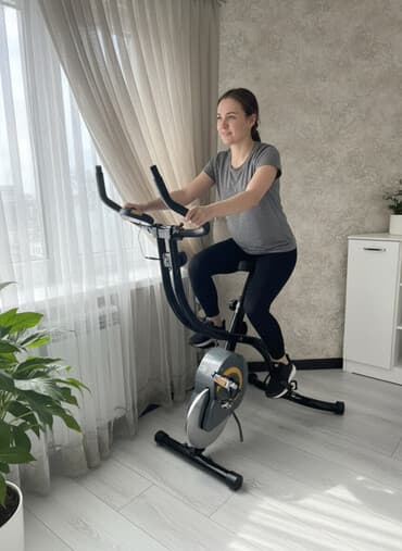 купить домашний тренажер велосипед: Велотренажёр домашний, вертикальный тип. - Компактная конструкция — 1