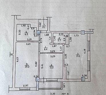 проект дома 2 этажа бишкек: 2 комнаты, 67 м², 3 этаж — 6