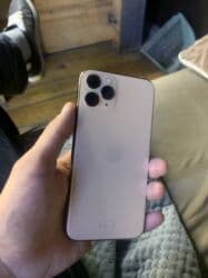 мак: IPhone 11 Pro, Колдонулган, 64 ГБ, Matte Gold, Заряддоочу түзүлүш, 83 % — 1