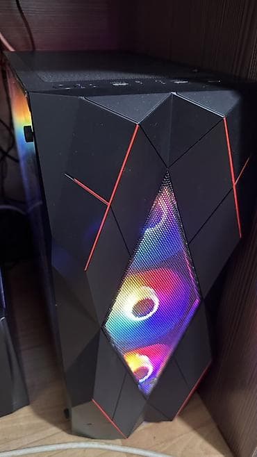 Игровой/рабочий ПК в стильном корпусе с RGB-подсветкой