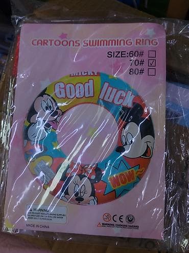 Детский надувной круг для плавания Cartoons Swimming Ring — 1