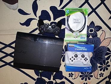 ps2 hdd: Sony PlayStation 3 Super Slim (серия CECH-40xx) — комплект для игр В — 1