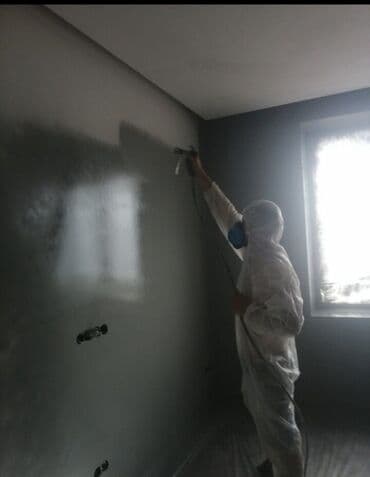 безвоздушная покраска стен: Покраска стен, Покраска потолков, Покраска дверей, На масляной основе, На водной основе, Больше 6 лет опыта — 2