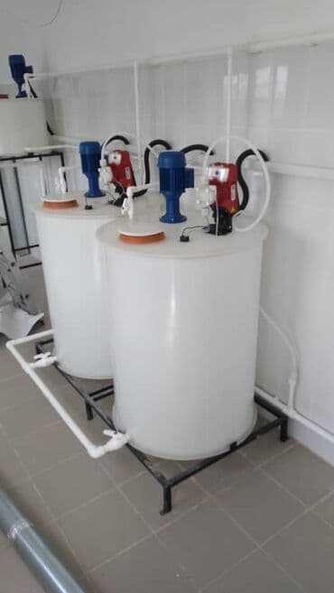 насосы: Станция дозирования. (Хлораторная станция) Станция дозирования — 1