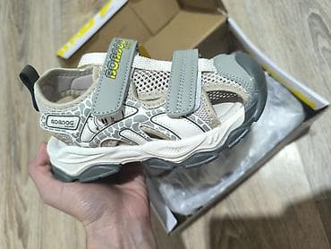 Детская обувь: Детские сандалии BOBDOG house - Модель: закрытая пятка и открытый — 1