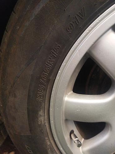 bbs diska: Колеса в сборе 195 / 65 / R 15, Лето, Б/у, Комплект, Легковые, Литые, отверстий - 5 — 2
