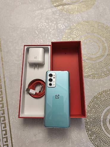 компь: OnePlus 9RT, Колдонулган, 256 ГБ, түсү - Көгүлтүр, 2 SIM — 1