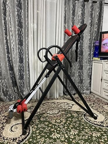 Инверсионный стол для вытяжения позвоночника и разгрузки спины. В at lalafo.kg — 1 Инверсионный стол для вытяжения позвоночника и разгрузки спины. В — 1