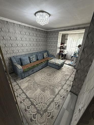 квартиры токмок: 3 комнаты, 57 м², Хрущевка, 2 этаж, Евроремонт — 1