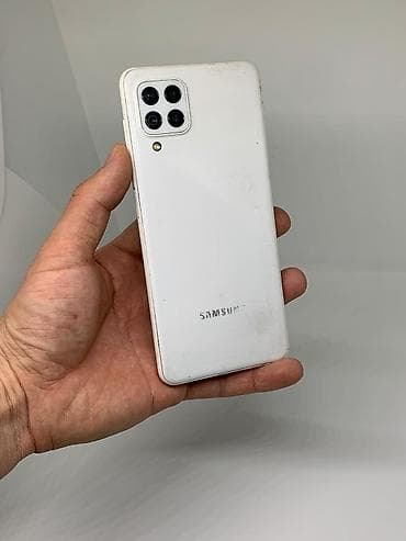 microsoft surface laptop: Samsung Galaxy A22, Б/у, 128 ГБ, цвет - Белый, 2 SIM — 3