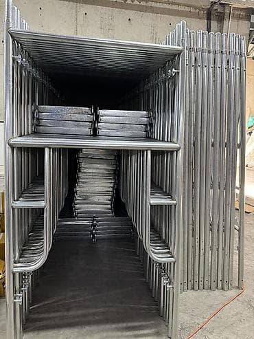 string art: Вышка-тура (строительные леса) из оцинкованной стали - Конструкция — 3