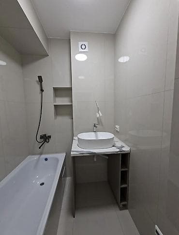 binar: 1 комната, 43 м², Асанбай мкр Элитка, 2 этаж, Евроремонт — 9
