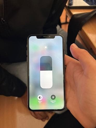 IPhone X, Б/у, 64 ГБ, Space Gray, 99 %