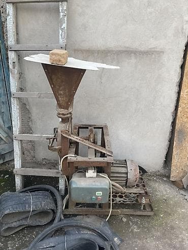 промышленный фильтр: Промышленная зернодробилка/измельчитель на раме с электроприводом — 4