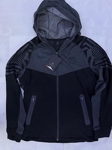 Мужская толстовка, L, Li-Ning, Новый, цвет - Черный, Самовывоз