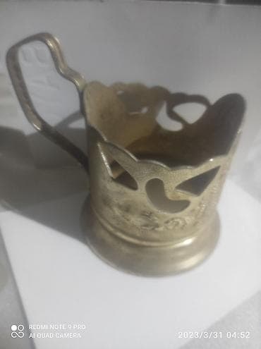 клейма: Продаю подстаканник алюминиевый Советский есть клеймо (ЗМИ)ОДЕССА — 7